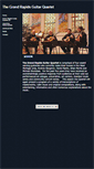 Mobile Screenshot of guitarquartet.org